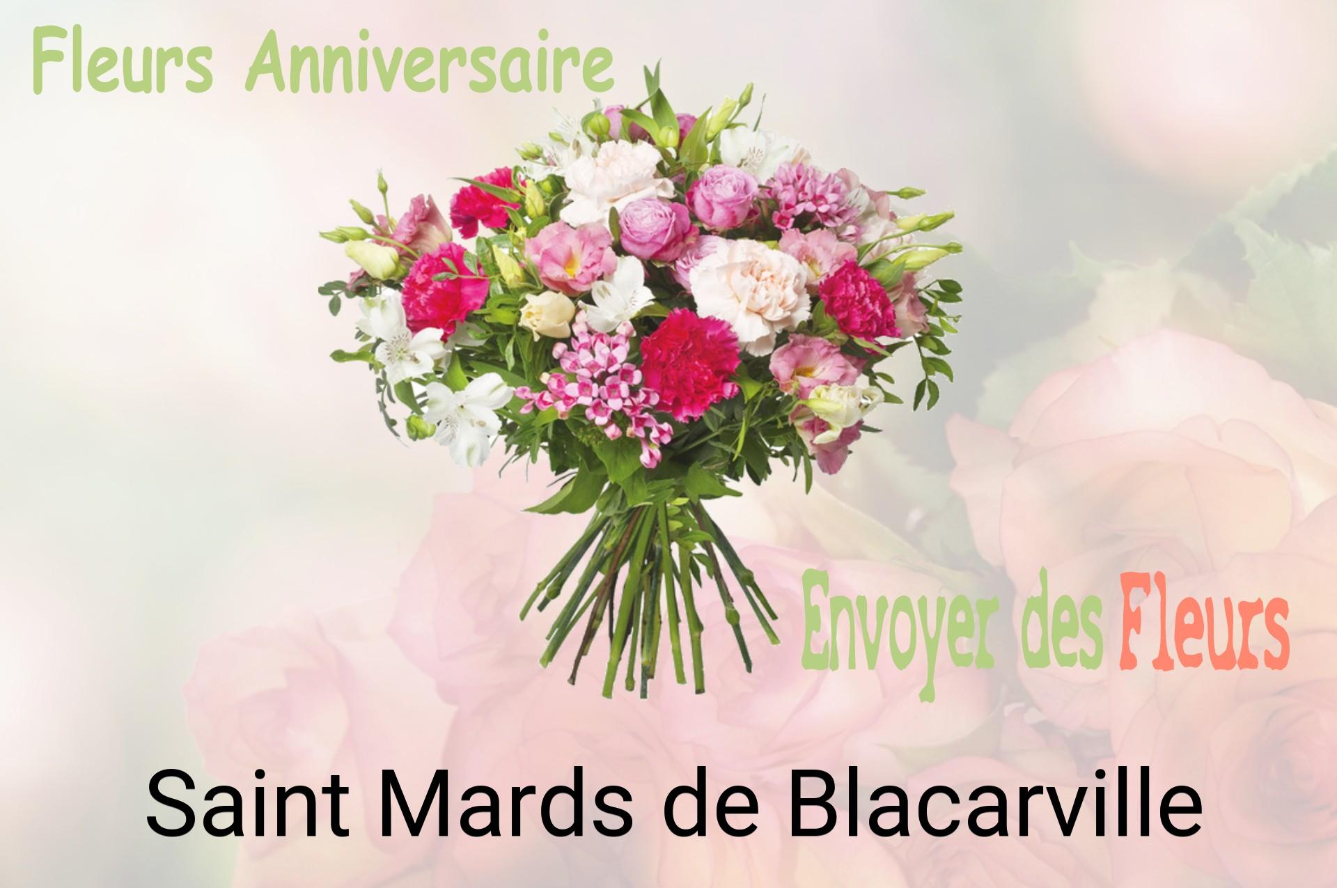 Bouquet de fleurs d’anniversaire livré à Saint-Mards-de-Blacarville