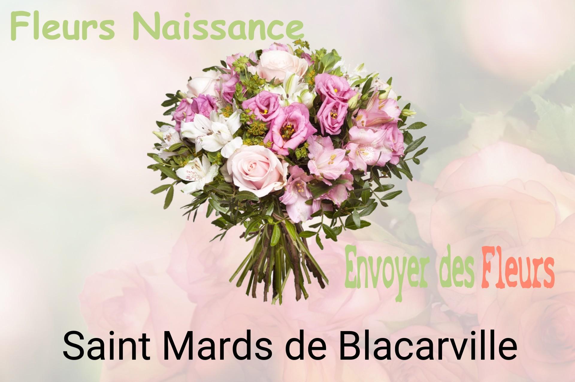 Bouquet de fleurs de naissance livré à Saint-Mards-de-Blacarville