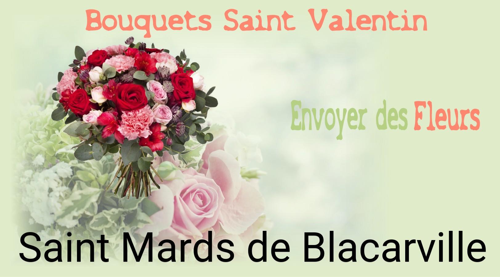 Roses de Saint-Valentin livrées à Saint-Mards-de-Blacarville